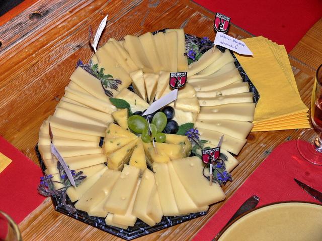 Käseplatte Graubünden